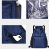 Sports Gym Drawstring Bag String Backpack