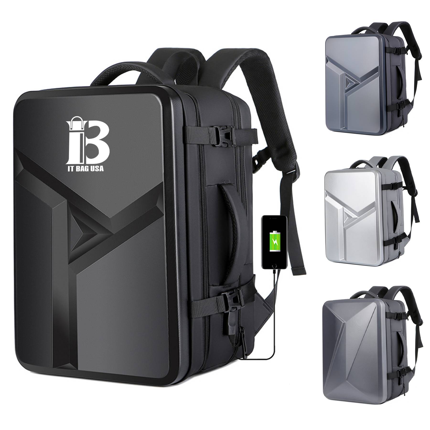 Eva Large capacity hard shell laptop backpack