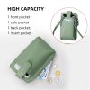 Genuine Leather Diagonal Cell Phone Bag