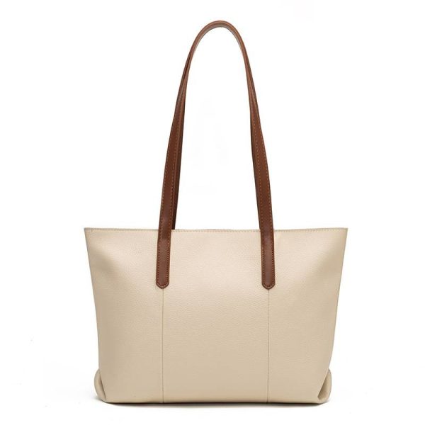 Genuine Leather Large Capacity Tote Bag