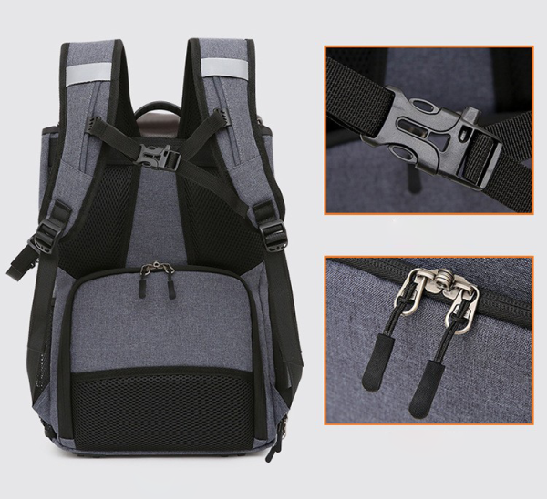 Waterproof Large Capacity Camera Bag for Women Men