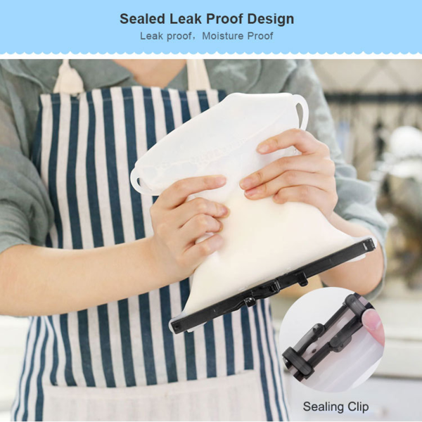 Kitchen Food Bag Reusable Silicone