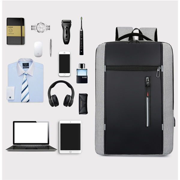 Large Backpack for Travel with USB Charging Port