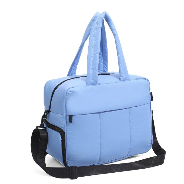 Luggage Duffel Tote Bag with Wet Pocket Shoe Compartment