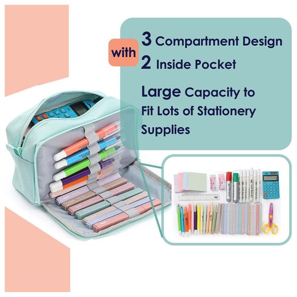 High Capacity Pencil Case