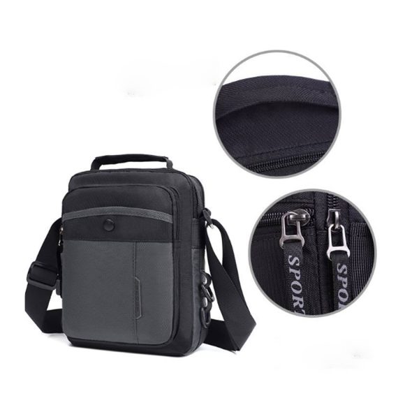 One Shoulder Casual Oxford Cloth Crossbody Bag