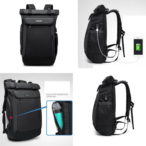 Oxford Business Backpack for Men Waterproof and Travel