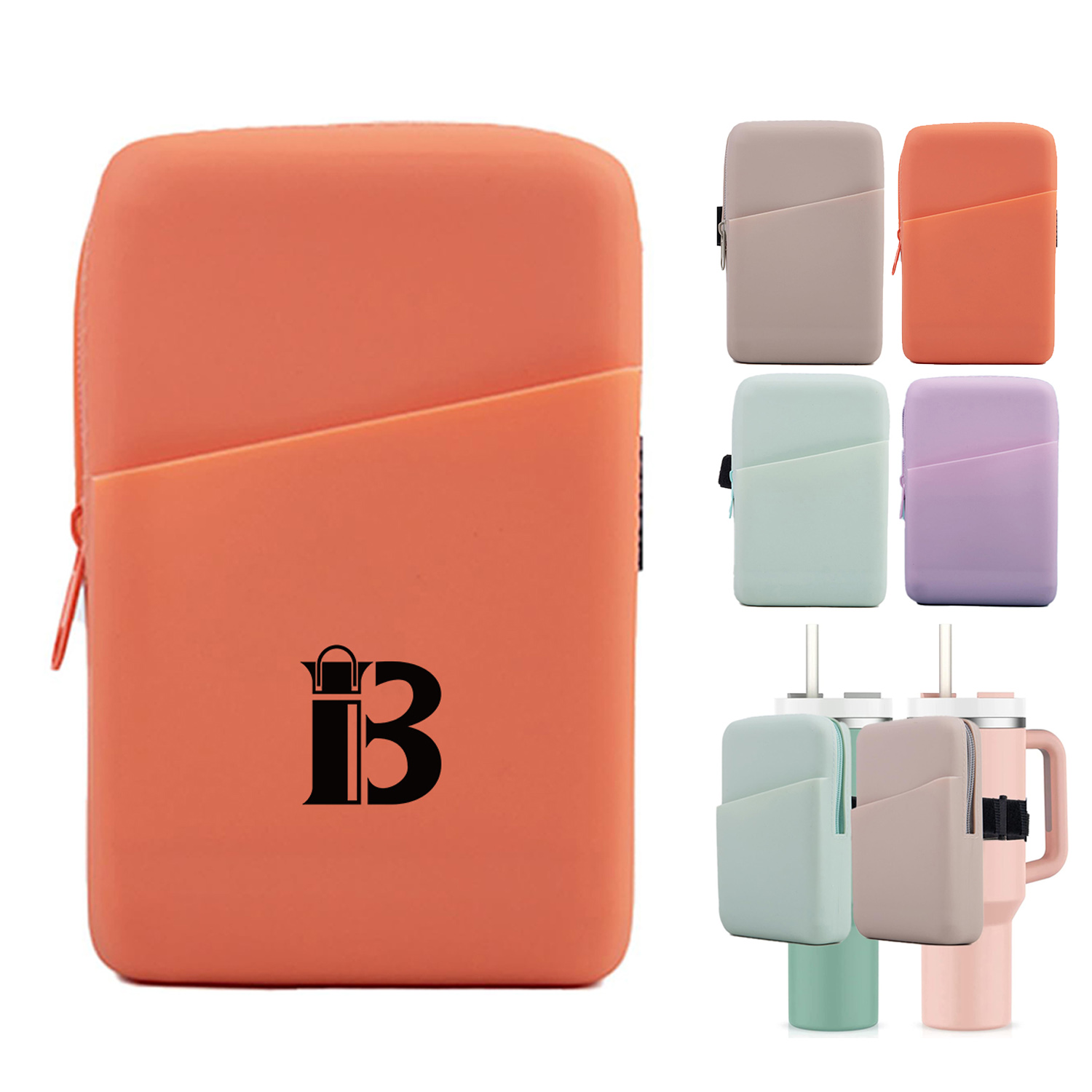 Silicone Water Bottle Pouch For Tumbler