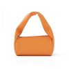 PU candy colored hand makeup bag