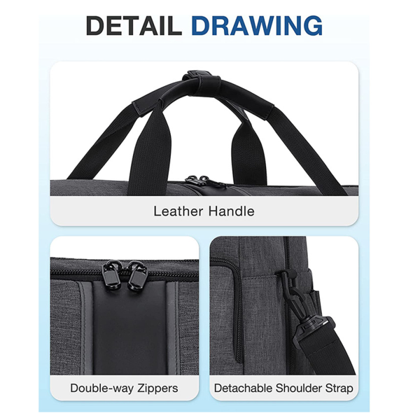 Weekend Outing With A Slung Duffel Bag