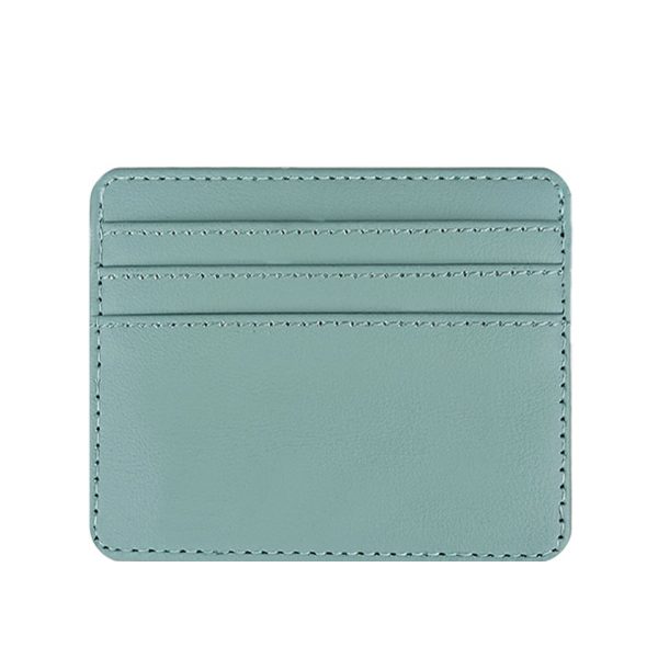 PU Leather Slim Card Wallet