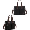 Women Satchel Shoulder Handbags with Multiple Pockets