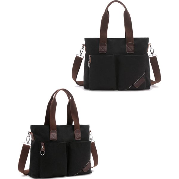 Women Satchel Shoulder Handbags with Multiple Pockets
