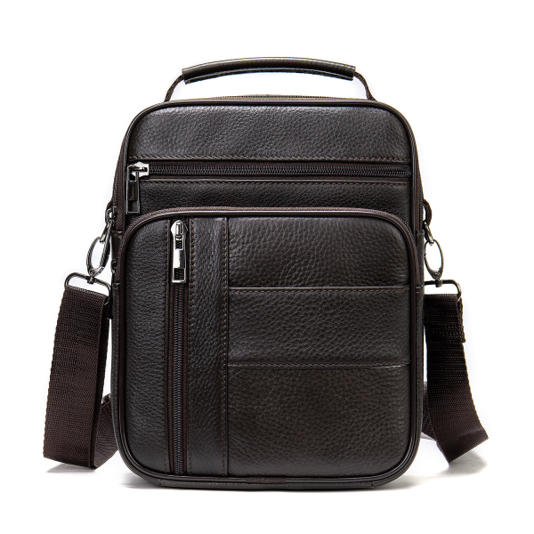 Genuine Leather Crossbody Bags for Men