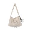 Corduroy Tote Crossbody Bag