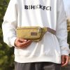 Unisex Canvas Crossbody Fanny Pack