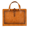 Portable PU Leather Buckle Briefcase