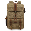 Canvas Waterproof Camera Backpack