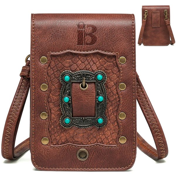 PU Punk women's shoulder cross-body bag