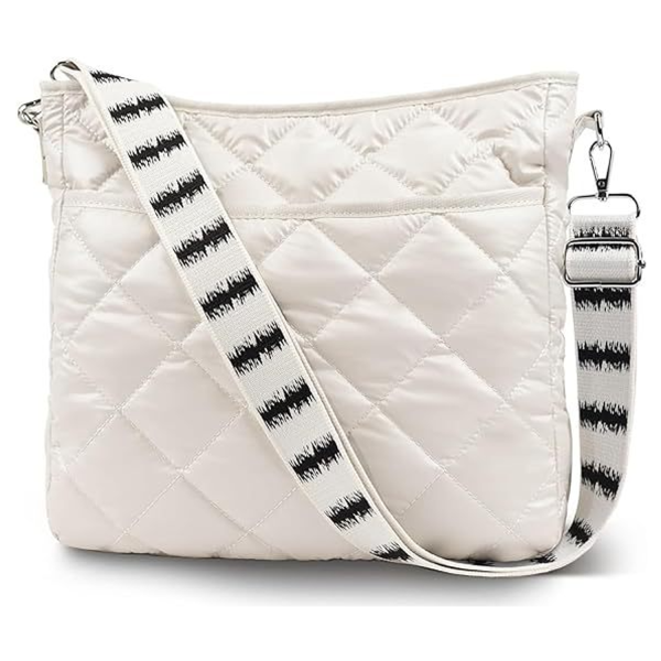 Women's Single-shoulder Down Jacket Material Tote Bag