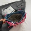 PU butterfly backpack/crossbody bag
