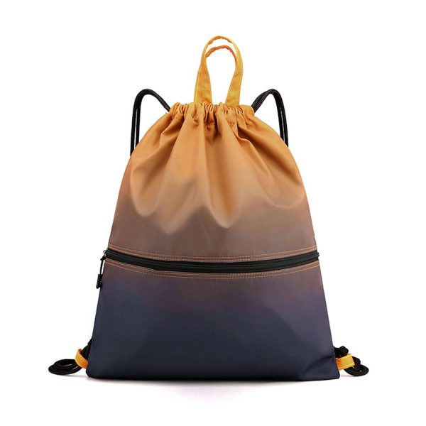 Gradual drawstring backpack bag