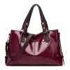 PU Large Capacity Tote Crossbody Bag