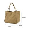Jute Foldable Tote Bag for women