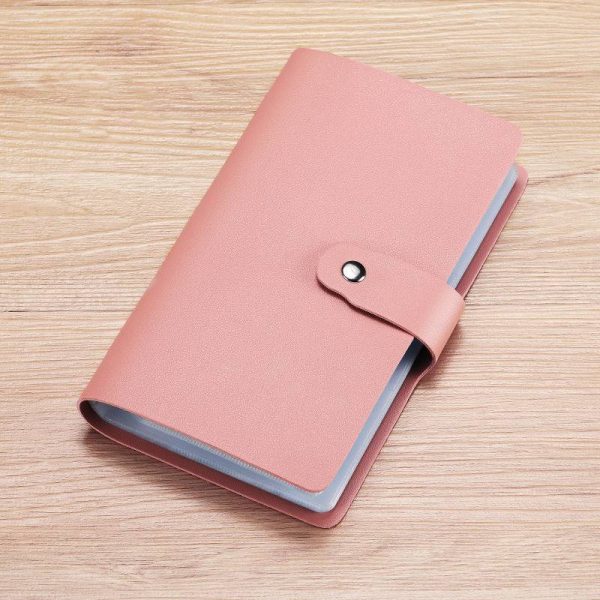 RFID PU Leather Business Card Holder