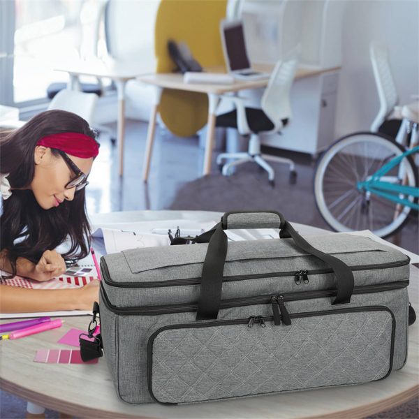 Multifunctional portable printer storage bag