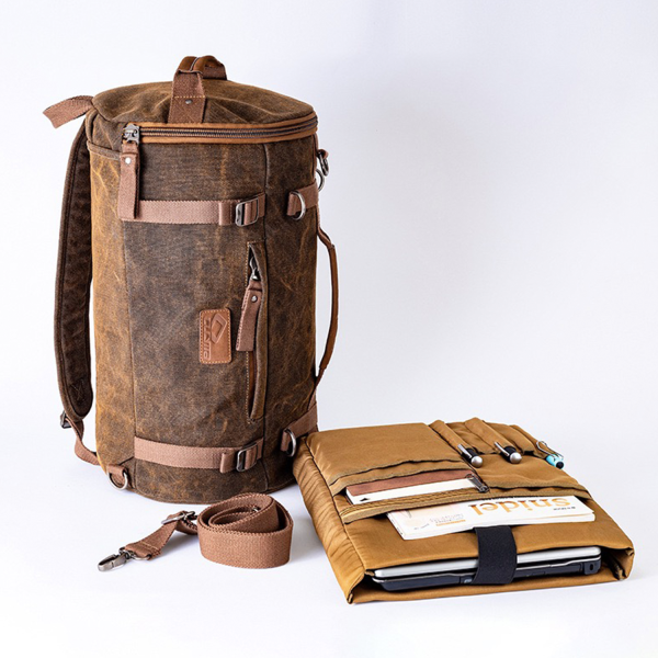 Vintage Oxford Backpack Motorcycle Bag