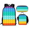Kids Backpack Set w/ Lunch Bag&Pencil Case