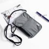 Nylon Rfid zipper hanging document bag pouch