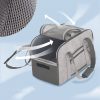 Canvas Dog Carrier Crossbody Bag Handbag