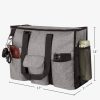 Women Large Waterproof Tote Bag w/ 12 Pockets