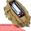 Military Laptop Messenger Multifunction Briefcase for Men