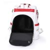 PU fashion soft leather travel backpack