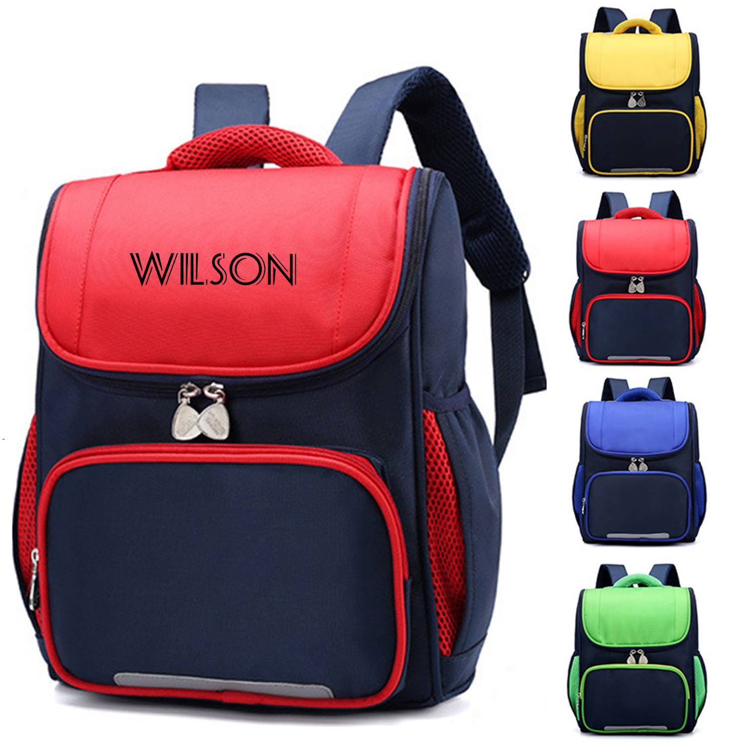 Nylon kindergarten cartoon school backpack