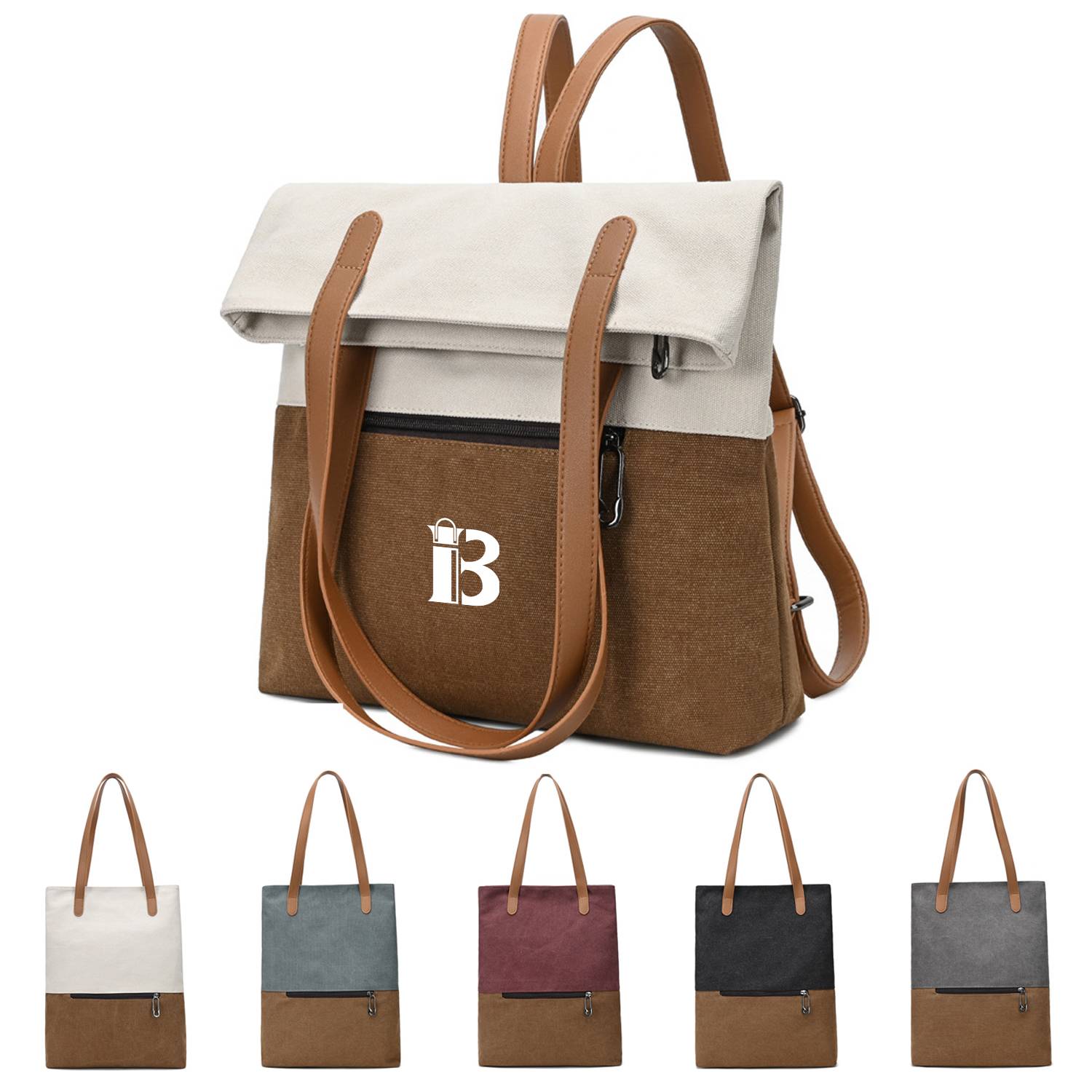 Canvas Shoulder Backpack
