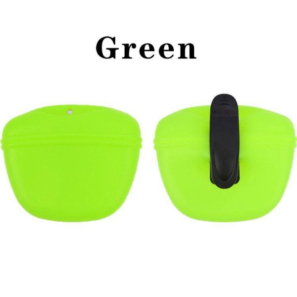 Silicone Dog Food Magnetic Training Belt Bag
