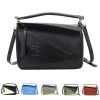 PU Contrast Crossbody Handbags Shoulder Bag For Women