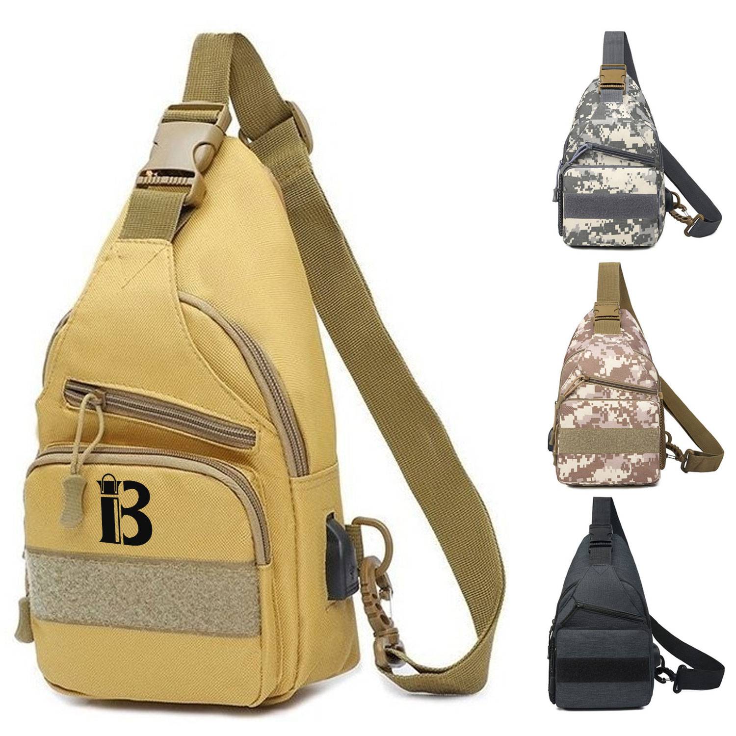 Camouflage Crossbody Sling Bag