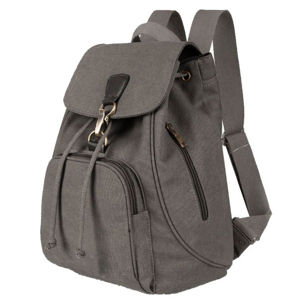 Anti-theft Canvas Backpacks Small Casual Daypack