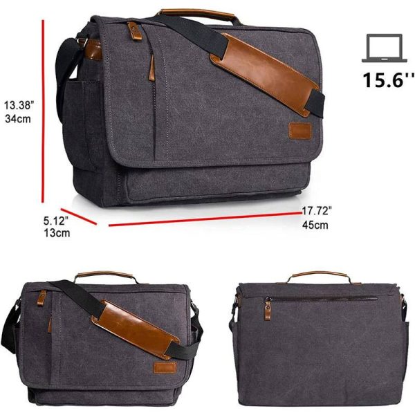 OXford Laptop 17-17.3 Inch ater-resistant Canvas Bag