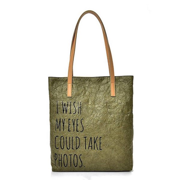 Custom Kraft paper hand-held storage bag