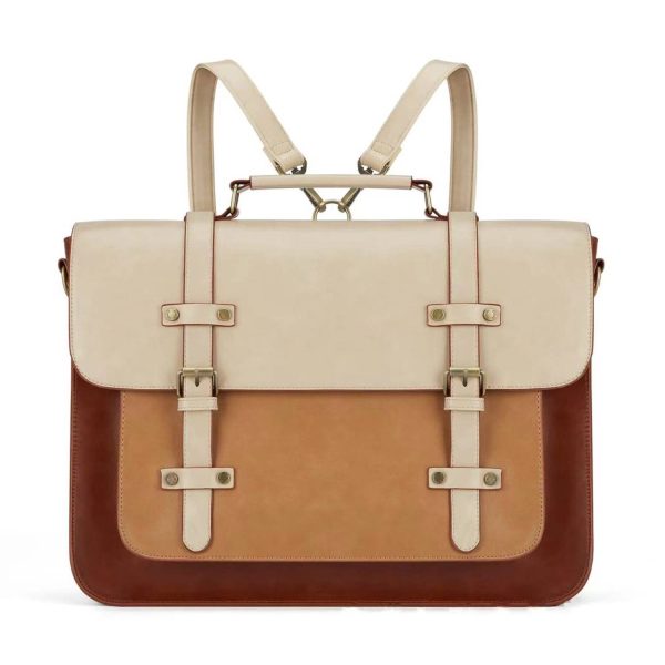 Laptop for Women 15.6 inch Briefcase Genuine Leather Bag
