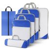 6 Piece Set Mesh Luggage Storage Bag