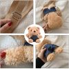 Cotton Cute strap bear plush doll cross-body shoulder bag