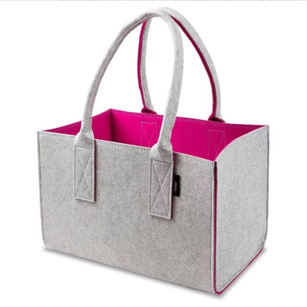 Foldable Felt Shopping Tote Bag