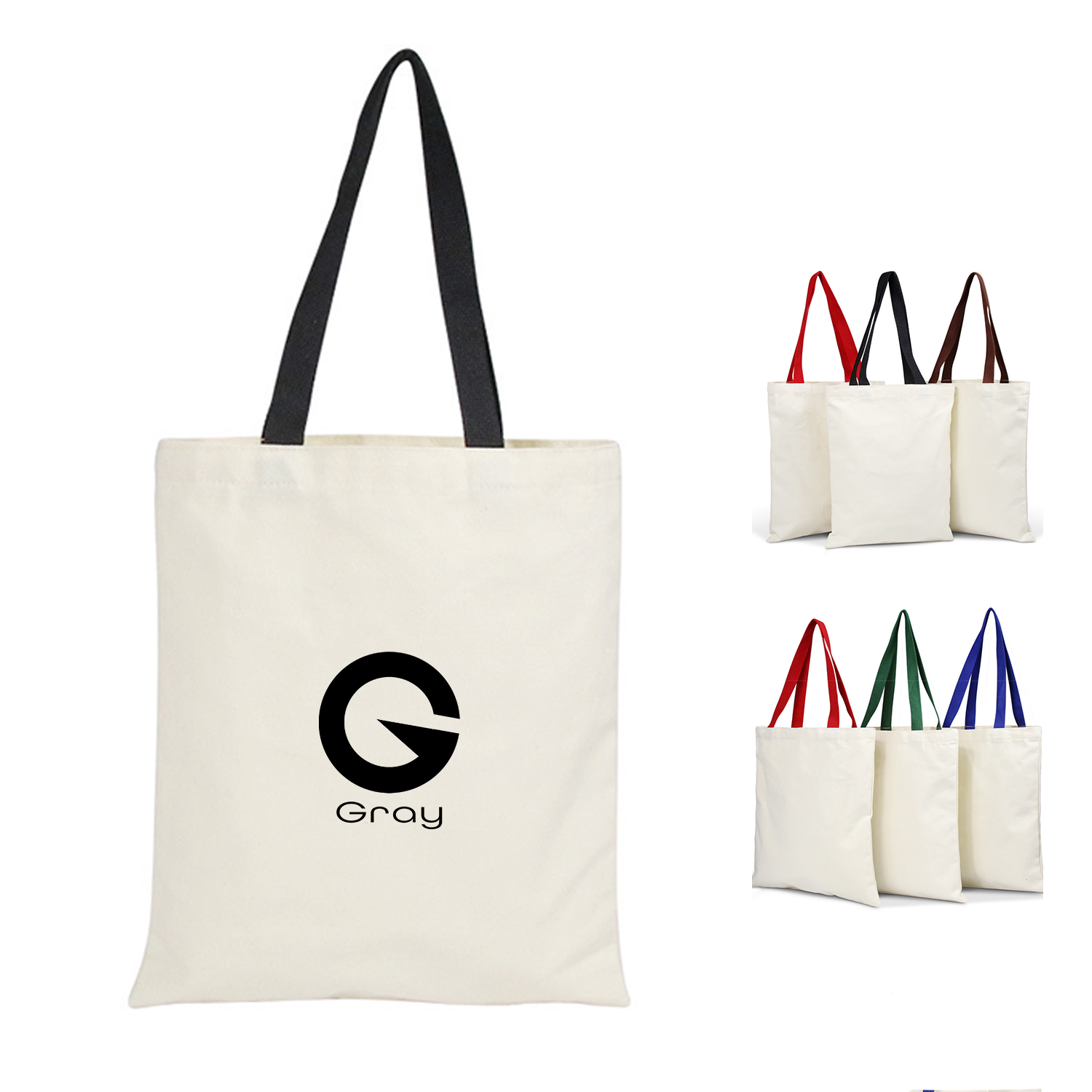 Canvas Tote Reusable Grocery Shopping Bag